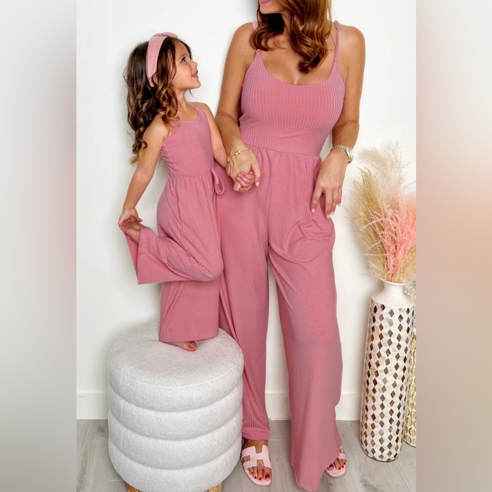 Mia Belle Women’s Blushing Beauties Pink Jumpsuit
